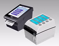 QMS queue ticket printer